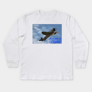 P-47 Thunderbolt Kids Long Sleeve T-Shirt